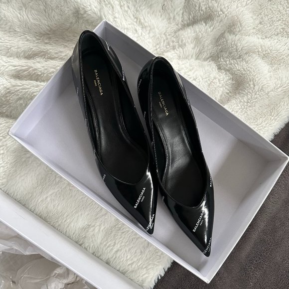 BALENCIAGA Slash Kitten Heels - Picture 3 of 11